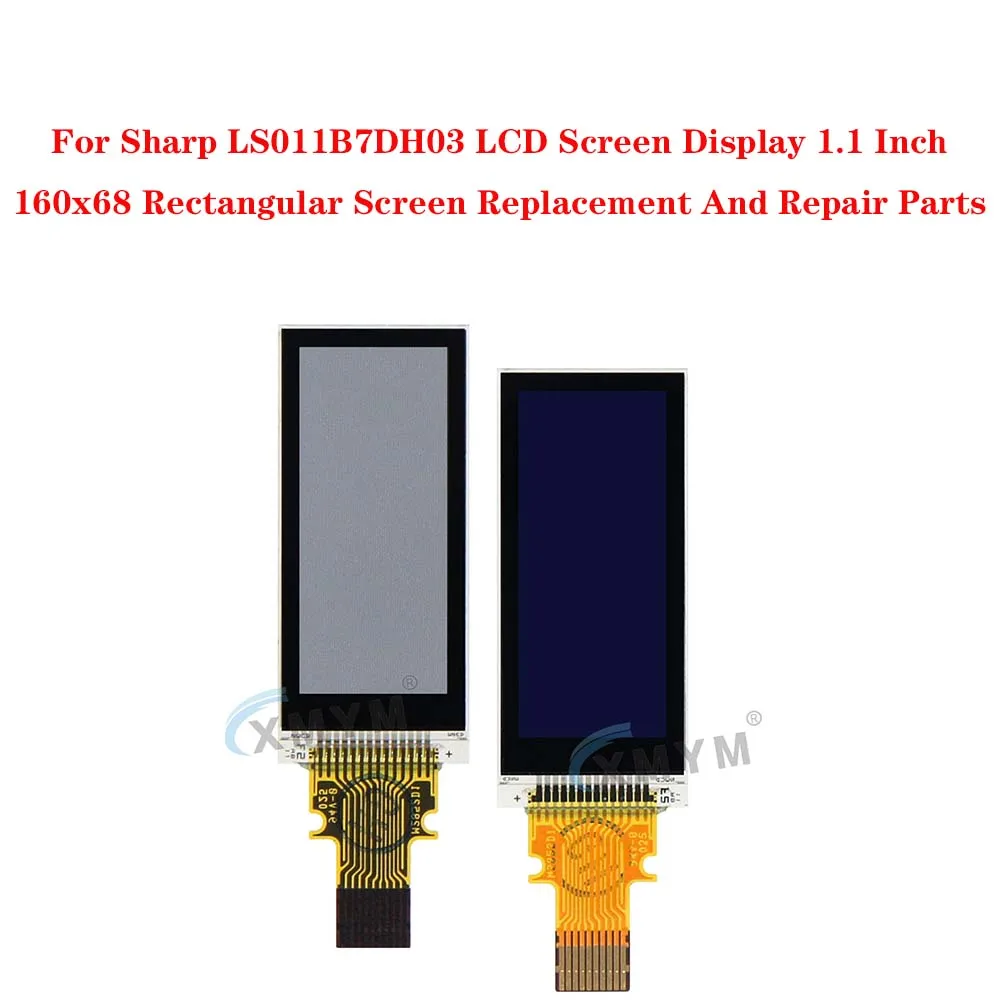 For Sharp LS011B7DH03 LCD Screen Display 1.1 Inch 160x68 Rectangular Screen Replacement And Repair Parts