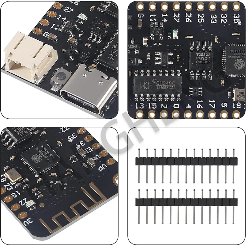 ESP32 Lite V1.0.0 Wifi Bluetooth Development Board ESP32 ESP-32 REV1 CH340G MicroPython 4MB Micro/TYPE-C USB For Arduino