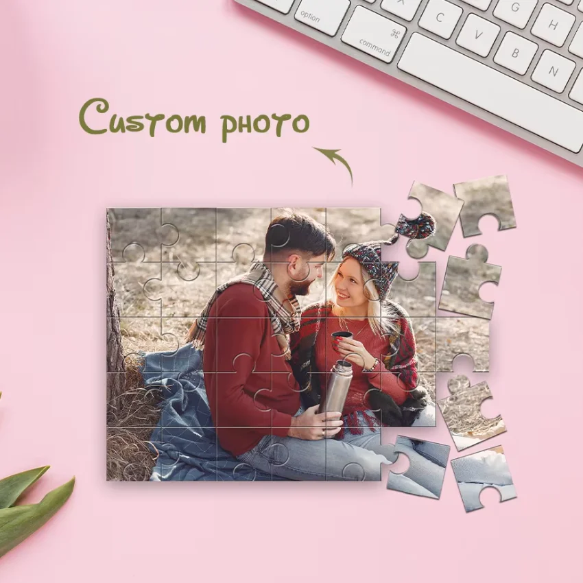 

Personalized Custom Photo Jigsaw Puzzle 500-2000PCS Paper Puzzle Unique Souvenir Gift For Wedding Anniversary Christmas Birthday