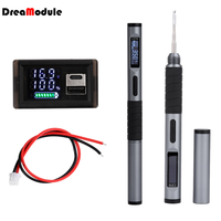 100W Electric Soldering Iron intelligent Digital Display Constant Temperature Type-C Charging Soldering Iron Heating Pen