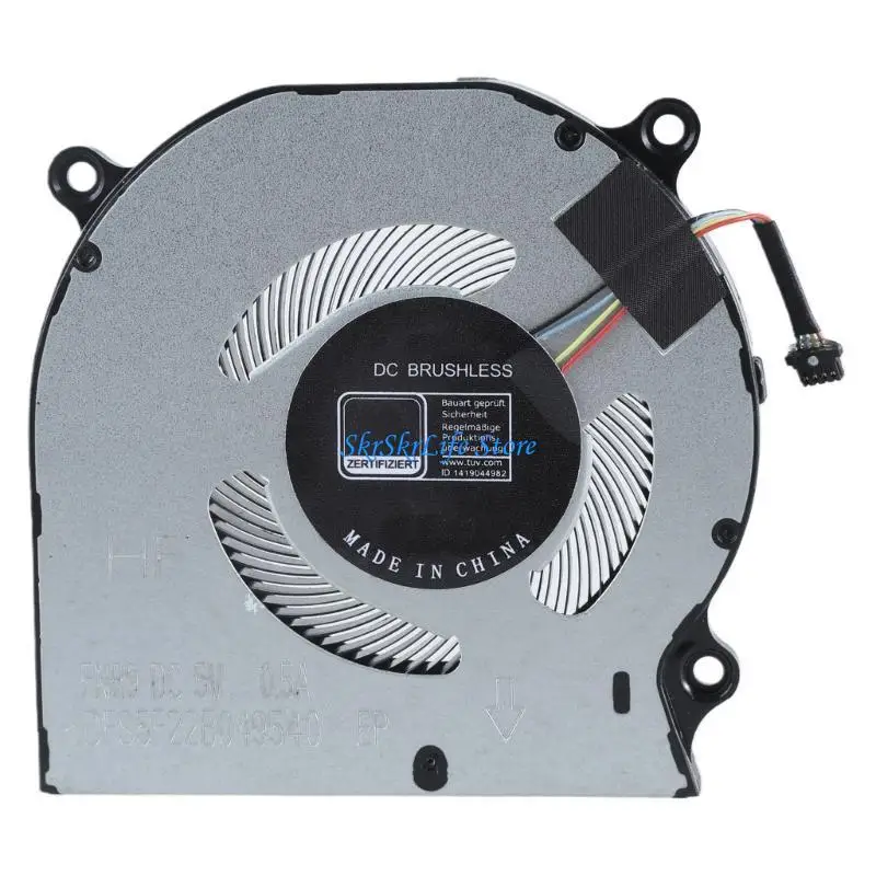 

E65E Notebook CPU GPU Cooling Fans for Huawei MateBook 14s HKD-W56 HKD-W76 DC5V 0.5A