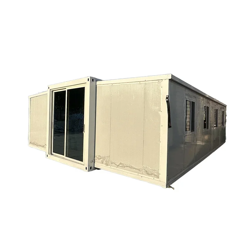 Factory Outlet 40ft Extendable Modular Prefabricated House Trailer Office Bedroom Villa Made Sandwich Panel Shipping Container