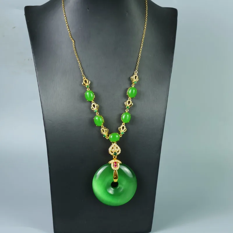 

Новое натуральное классическое простое ожерелье с пряжкой в этническом стиле