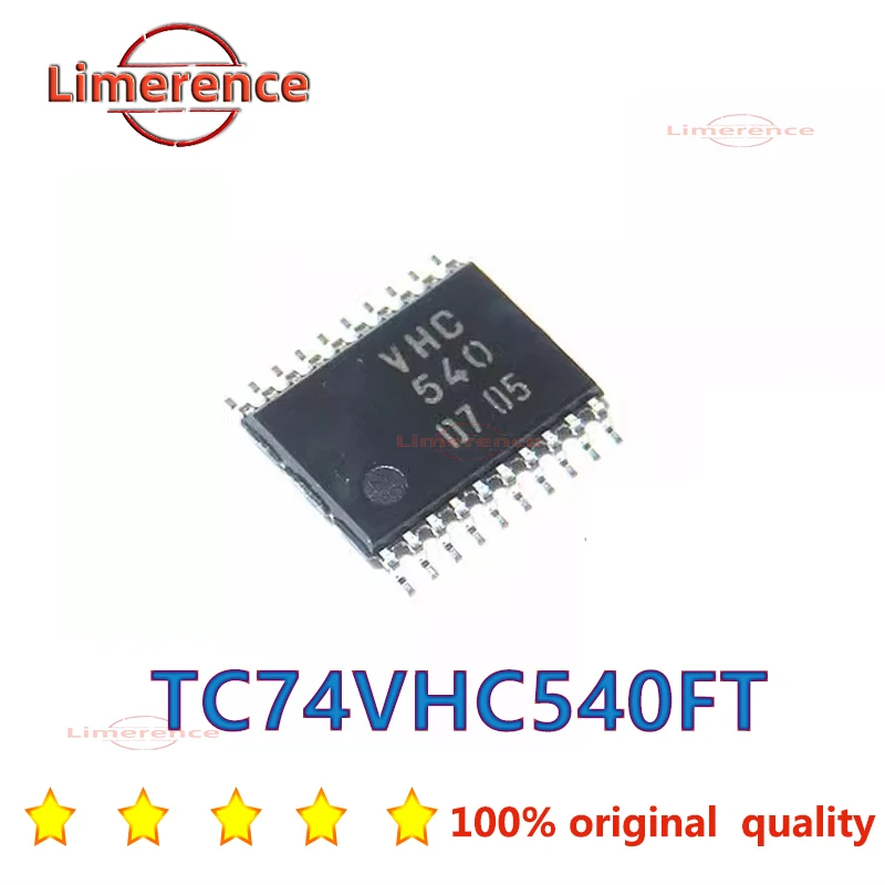 10pcs/lot TC74VHC540FT TSSOP-20 VHC540 VHC 540 IC INVERTER 8-INPUT 20TSSOP 74VHC540F