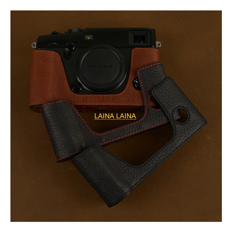 

handwork Genuine leather cowhide Bag Body BOX Case For Fujifilm xpro3 x-pro3 xpro2 x-pro2 camera Protective sleeve base shell
