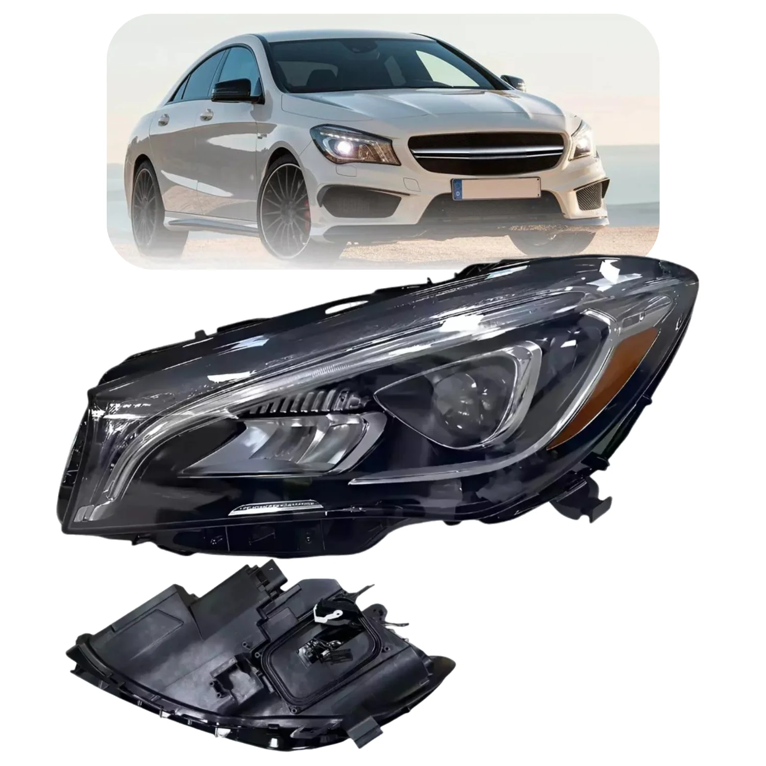 

CLA C117 W117 HeadLamp USA Type 2017-2019 OEM 1178207161 1179061001 1178207261 1179061101 Headlight Car Front Lamp for Benz