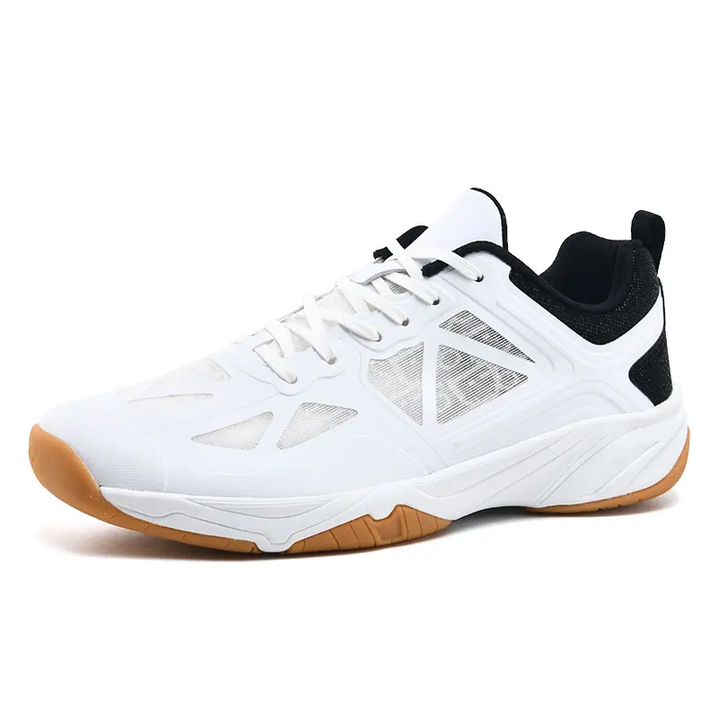 Unisex Men Women Badminton Squash Indoor Sports Shoes Ultra-light Rubber Sole Volleyball Table Tennis Training Sneakers