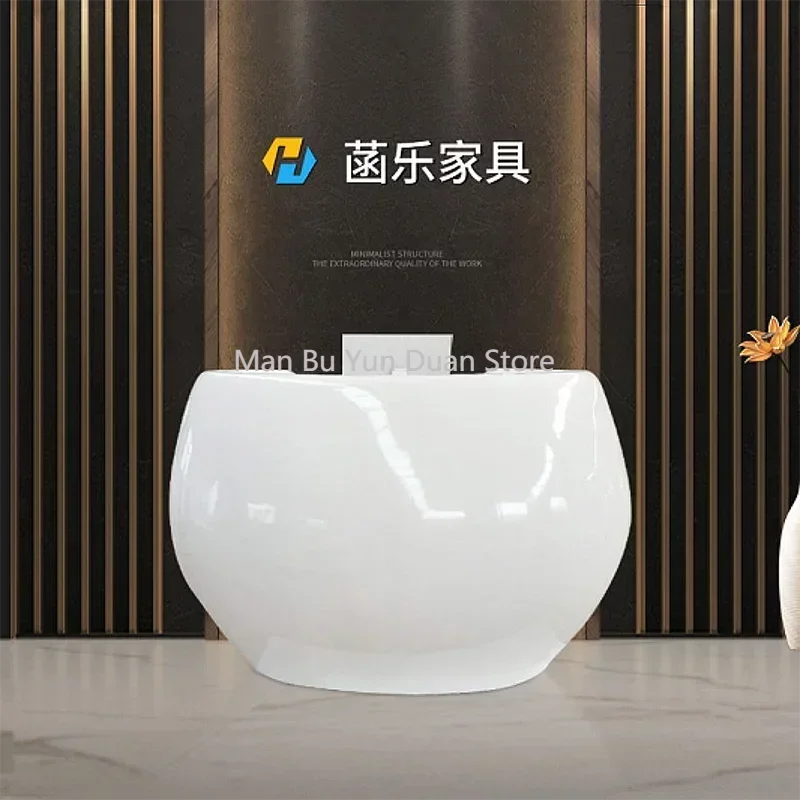 

Front Desk Reception Counter Clothes Checkout Supermarket Beauty Institute Home Bank Reception Counter Furniture Cosmetics Bar