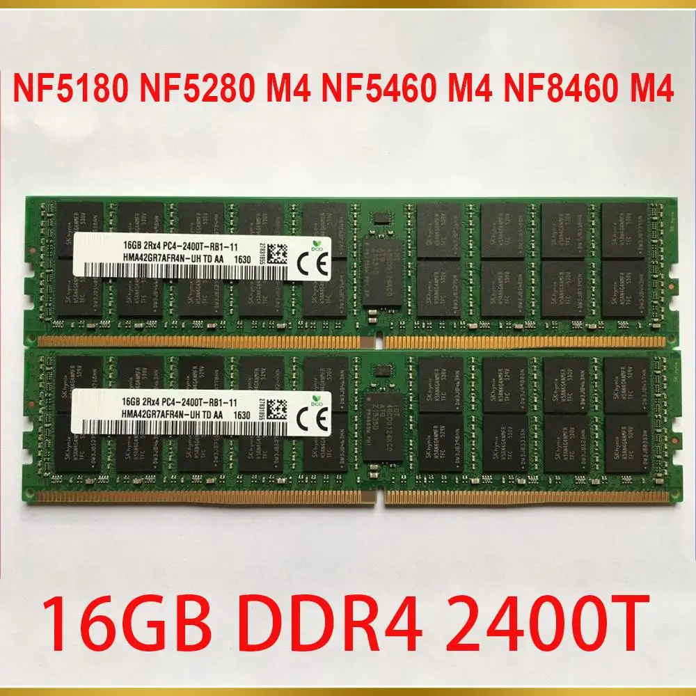 1 Pcs For Inspur Server Memory 16G 16GB DDR4 2400T RAM NF5180 NF5280 M4 NF5460 M4 NF8460 M4