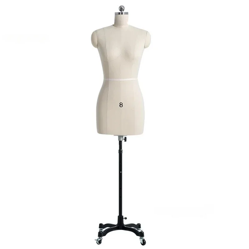 

Sewing Tailor Mannequin Female Upper Body Mannequins Clothing Design Teaching Props Model Adjustable Bracket Can Vertical Pin