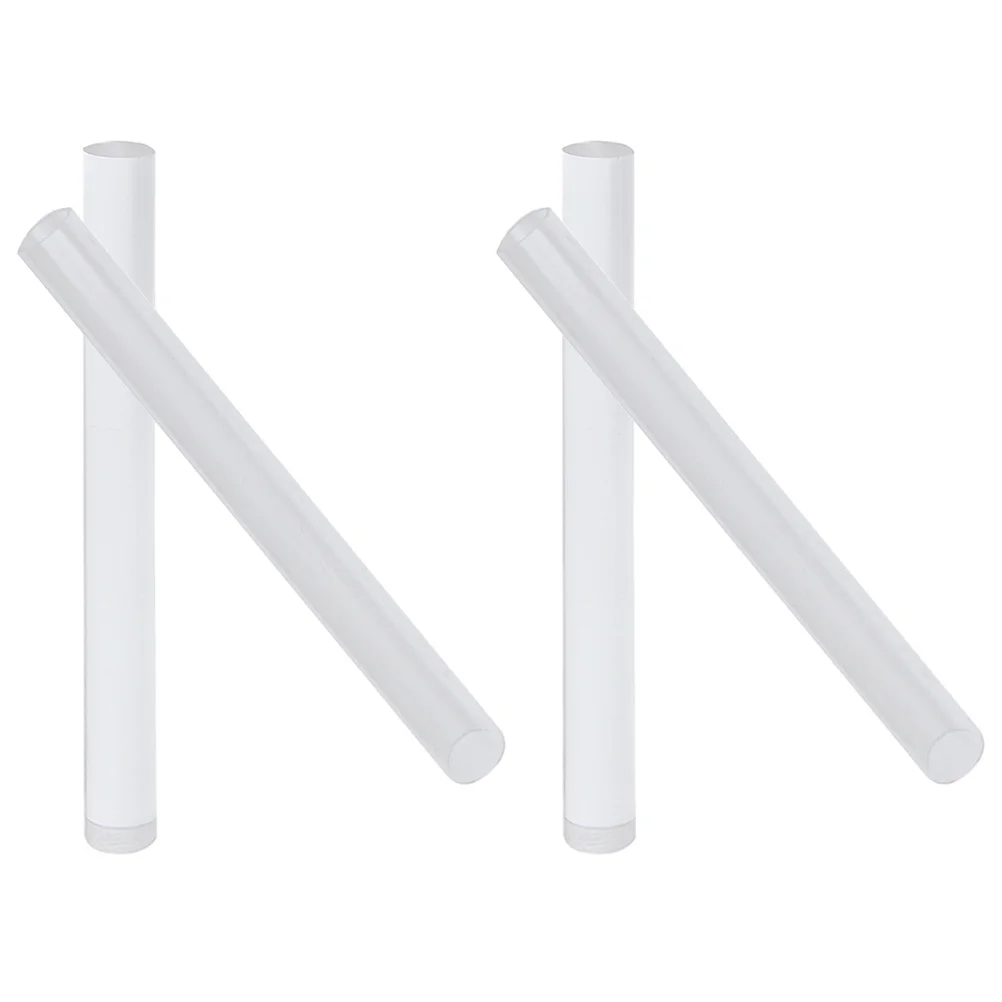 

1 set 1 Set Acrylic Clay Rollers Durable Solid Hollow Rods For Diy Clay Sculpting Tools Lightweight Compact Craft Set