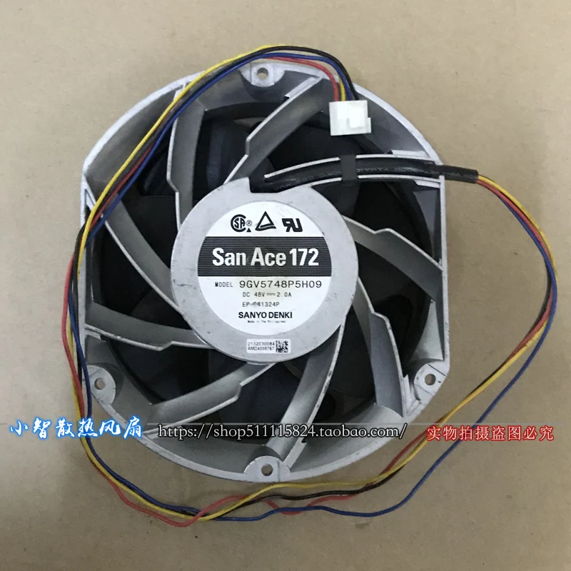 

ОРИГИНАЛЬНЫЙ 9GV5748P5H09 48 В 2A 17251 172*172*51 мм НОВЫЙ ОХЛАЖДАЮЩИЙ ВЕНТИЛЯТОР РАДИАТОР