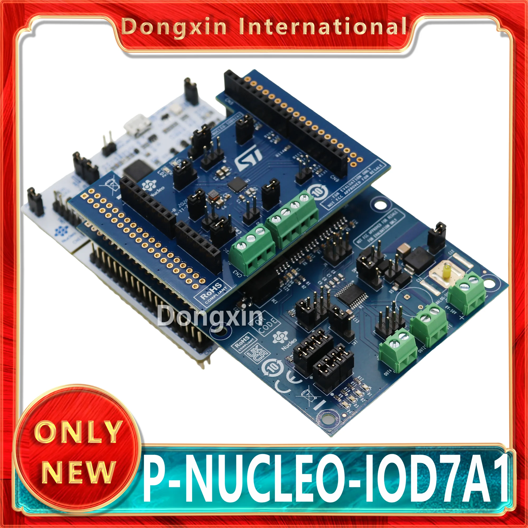 

P-NUCLEO-IOD7A1 STM32 Nucleo-пакет для приложений устройств IO-Link на основе трансивера L6364Q, выключателя питания IPS4260LM и STM32G