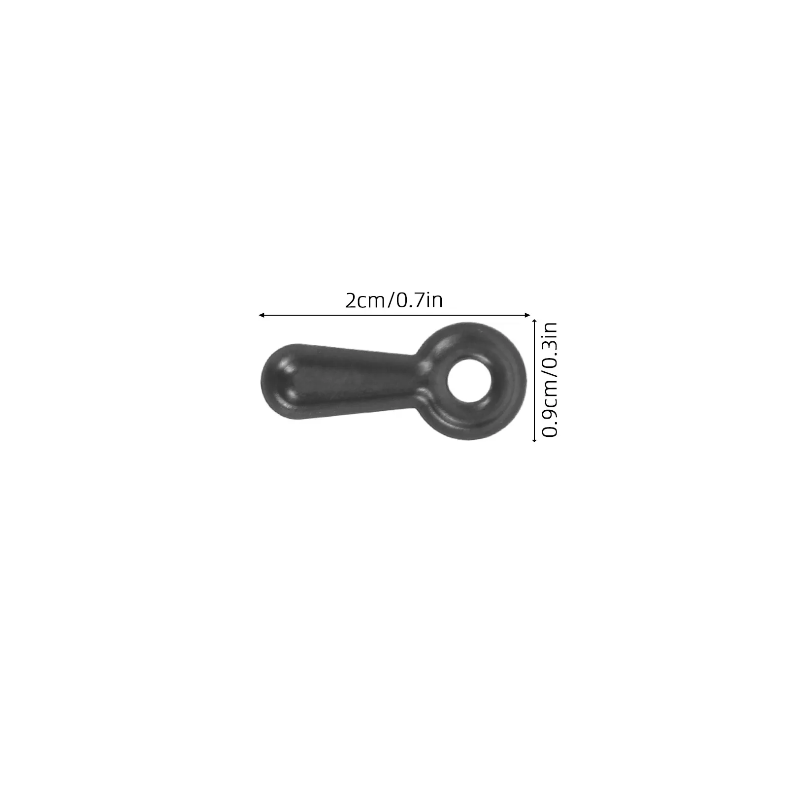 160Pcs Frame Backing Hardware Clips Picture Frame Turn Button Fasteners Secure Arched Design for Home Office Photo Framing Black