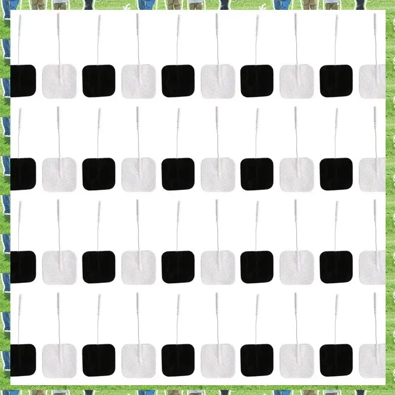 

FTS 40 шт. подушечки для блоков TENS, 2X2 электроды для электротерапевтических подушечек для стимулятора мышц EMS