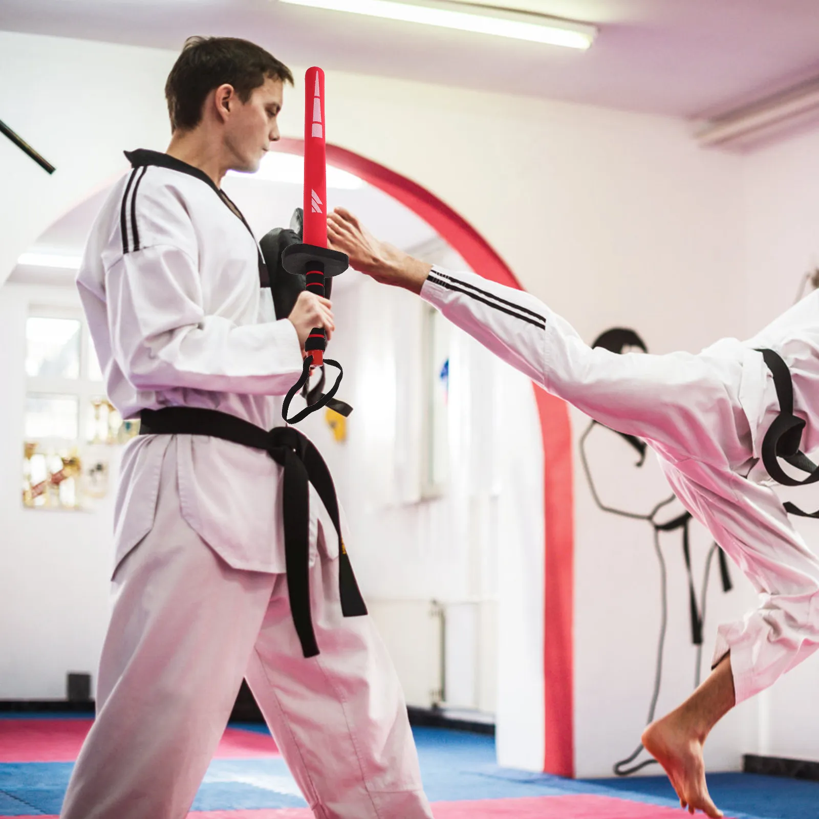 Boxing Target Stick Training Strike Tool Strong Durable Hand Protector for Men Women Kickboxing Taekwondo Practice