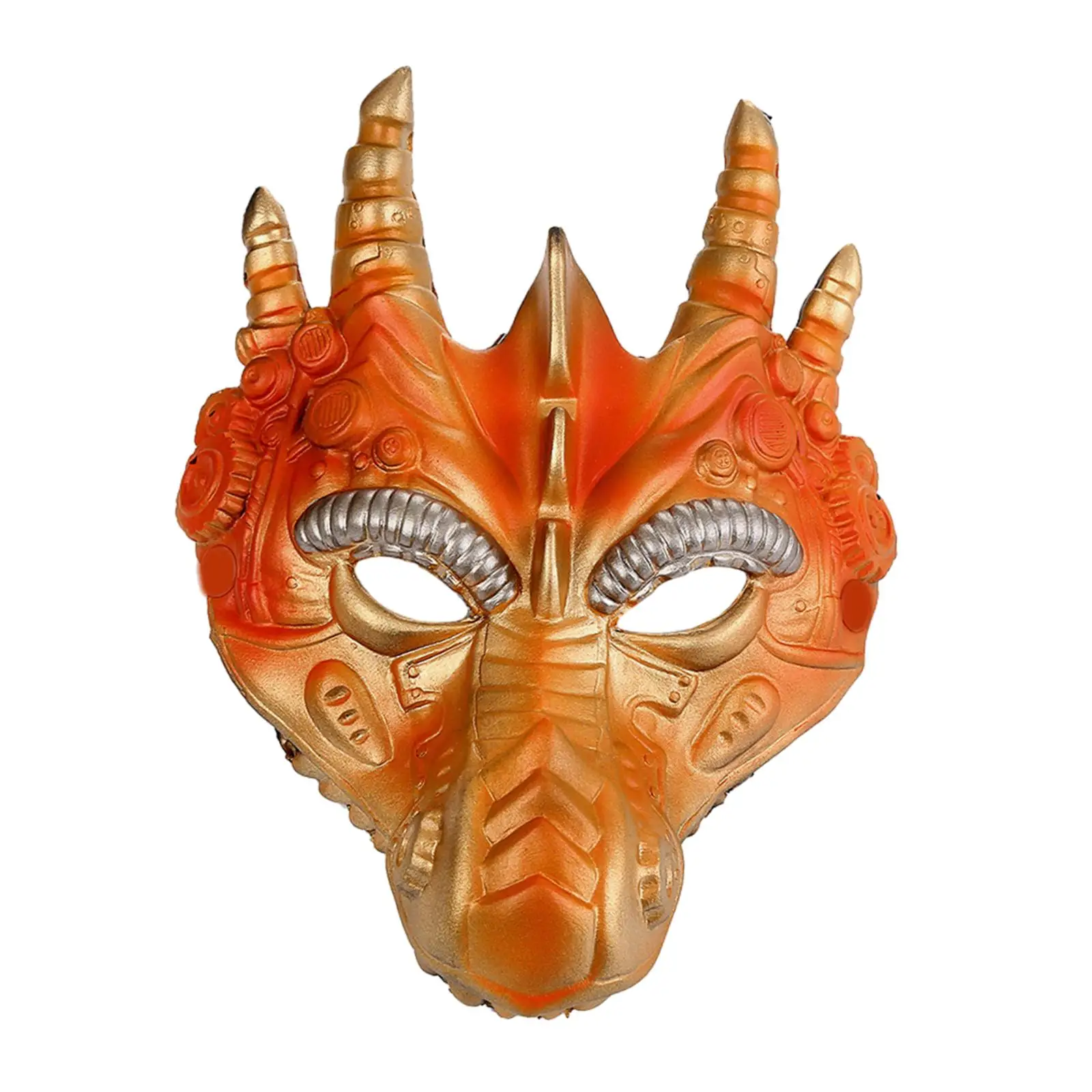 Dragon Mask Cosplay Fancy Dress Creative Costume Props Halloween Mask for Party Favor Stage Performance Night Club Festival Prom