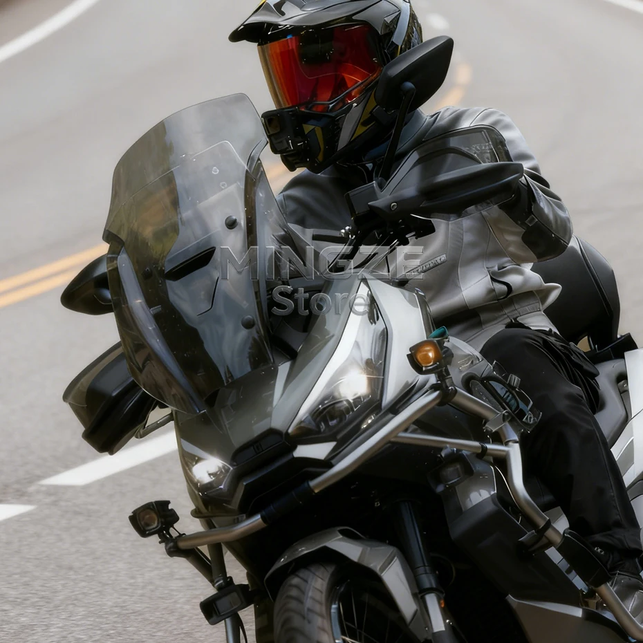 Motorrad Windschutzscheibe Modifikation Höhe Vorne Regen Schild Windabweiser Zerstörungsfreie Installation Für ZONTES 368G 368G – Detail 7