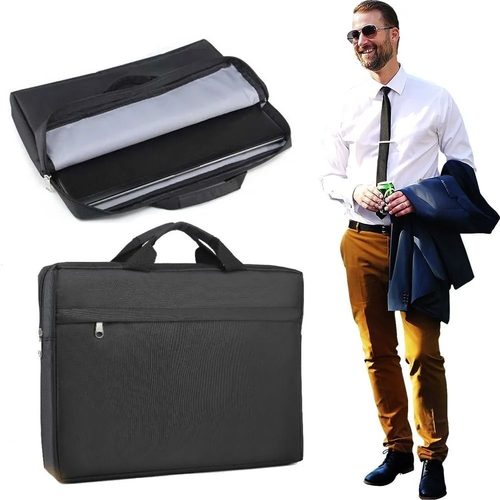 New Breathable File Folder Bag Wear Resistant Anti-seismic Men Briefcases Reduce Burden Document Laptop Bag
