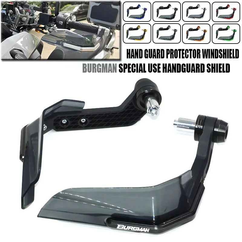 Dla AN200 AN250 AN400 AN650 Burgman AN 125 250 400 650 Motocyklowa osłona dłoni Osłona dłoni Osłona przedniej szyby