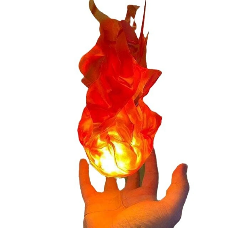 Halloween Floating Fireball Prop Flame Lamp Prop Artificial Fake Fire Floating Props No Flame For Home Halloween Decor