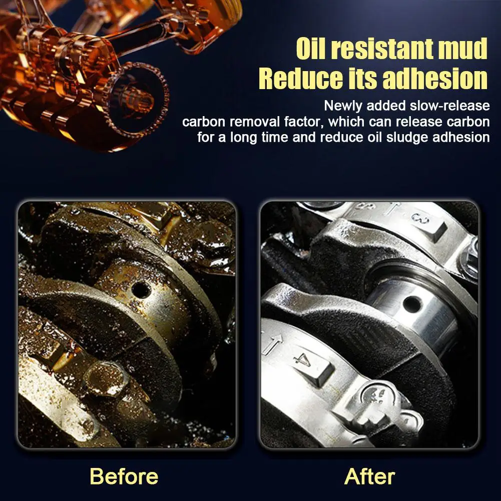 Engine Carbon Removal Repair Agent Highly Effective Engine Anti-Wear Protectant Engine Oil Noise Reduction And Anti-Shaking