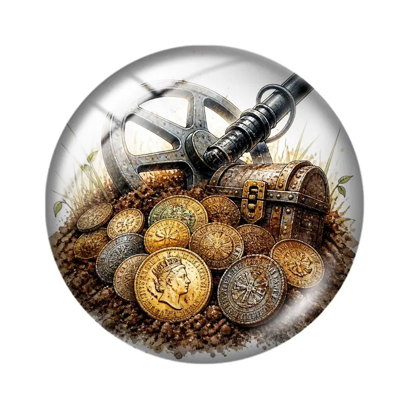 The Boy and the Treasure 12/18/20/25mm glass cabochon  bracelet pendant rings for jewelry demo earrings back Making findings