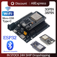 ESP32 Development Board ESP-WROOM-32 ESP32-DevKitC-32 30Pin Power Board Module Graphic Programming GPIO Distribution Board