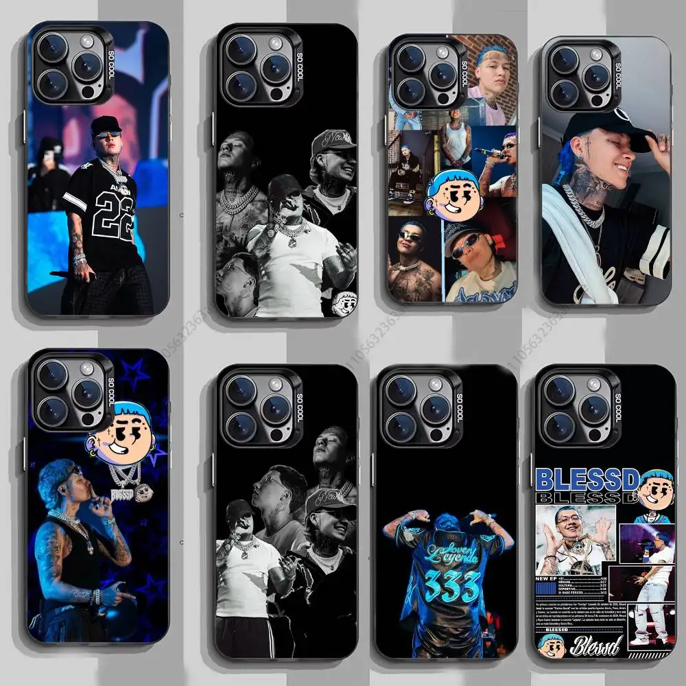 

Blessd Rapper Phone Case for iPhone 15 16 Pro Max Air SE 11 13 Pro 14 Plus 12 11Pro 15Pro Max 16e Cover