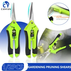 Gardening tools pruning shears bonsai stainless steel pruning tools manual pruning grape picking weeding potted branch pruner