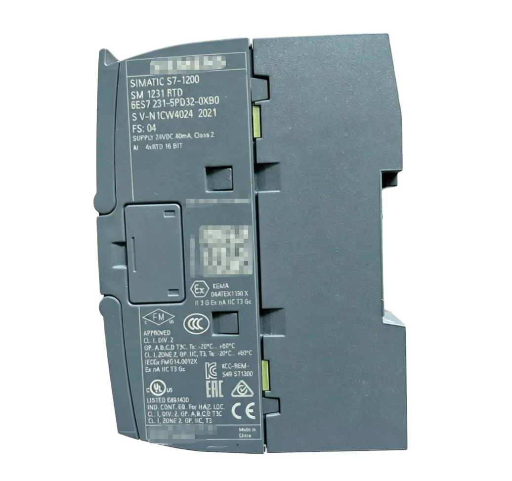 6ES7231-5PD32-0XB0 PLC controller for industrial control with analog input and RS485 communication function