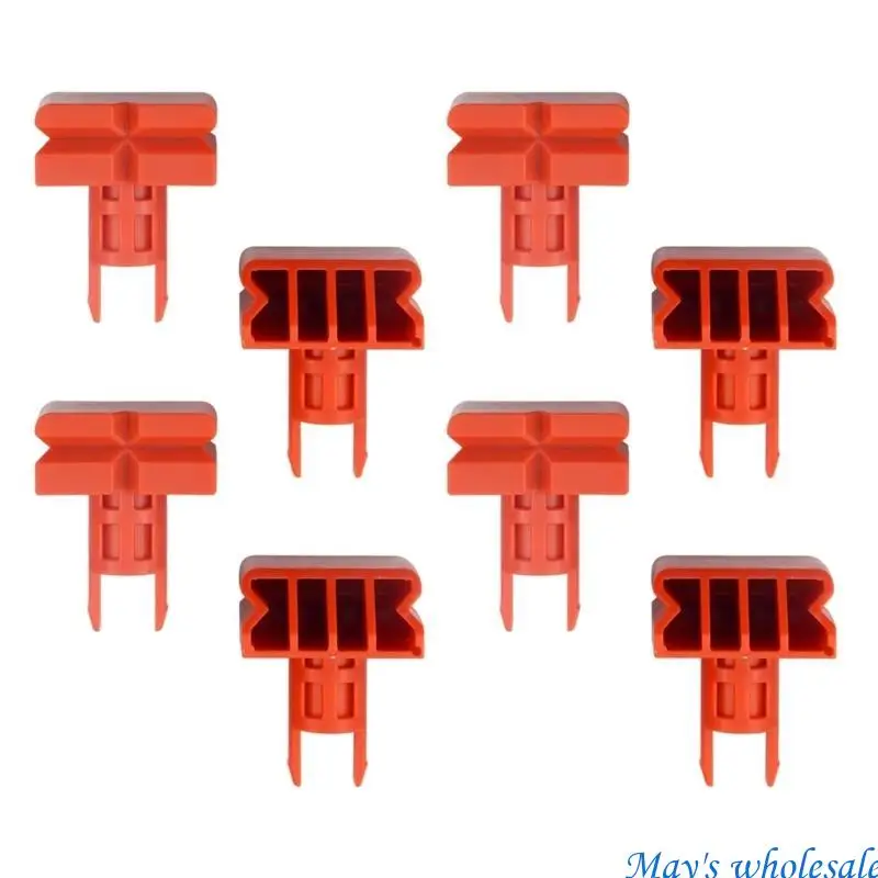 

790104 Grip Pegs 8 Pack Rotating Handle Design Plastic Construction Wall Mounted 448A