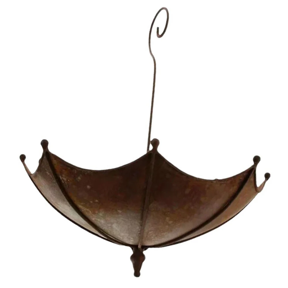 Garden Bird Bath Metal Bird Feeder Bird Watching Easy To Install Rust-Resistant Sturdy Hanging Hook For Garden Decor