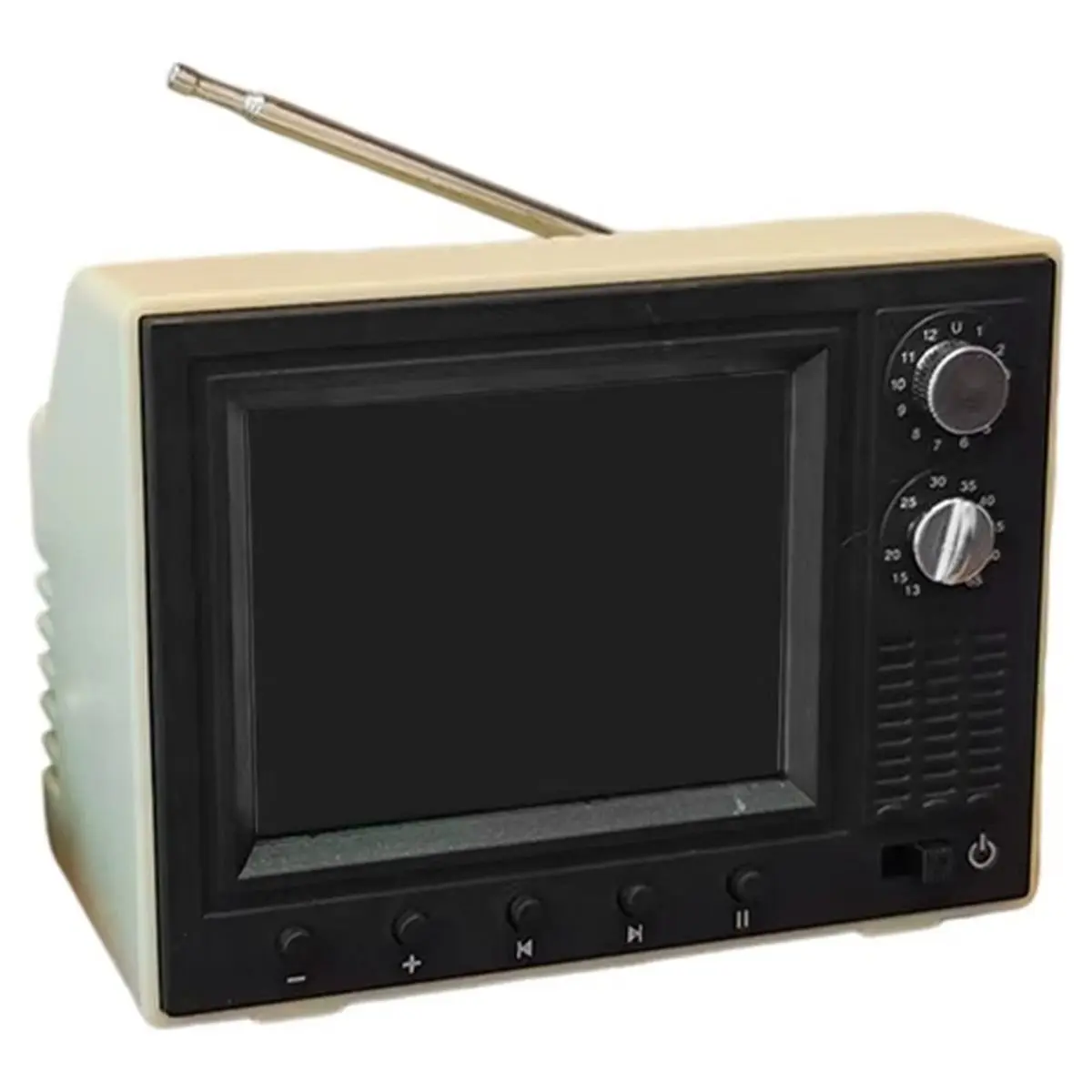 Promotion 1/12 Dollhouse Mini TV with USB Port 2.4 Inch Screen 8GB Memory 600mAh Battery Miniature LCD Television for Dollhouse