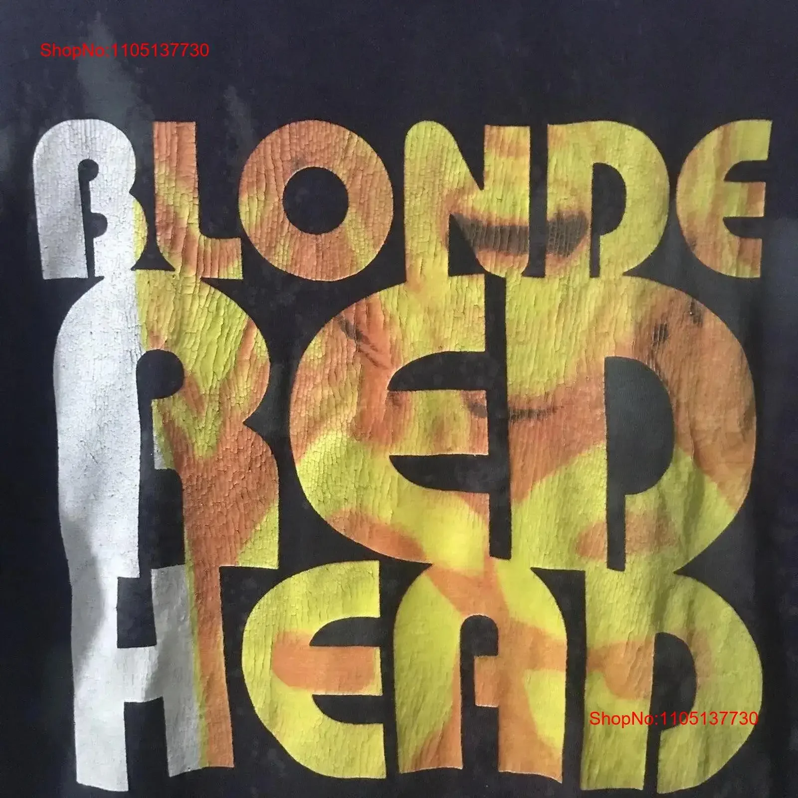 Trend BLONDE REDHEAD Black Color All Size T Shirt For Fan BL1563 vintage Washed homme Breathable Slightly Soft Casual Versatile