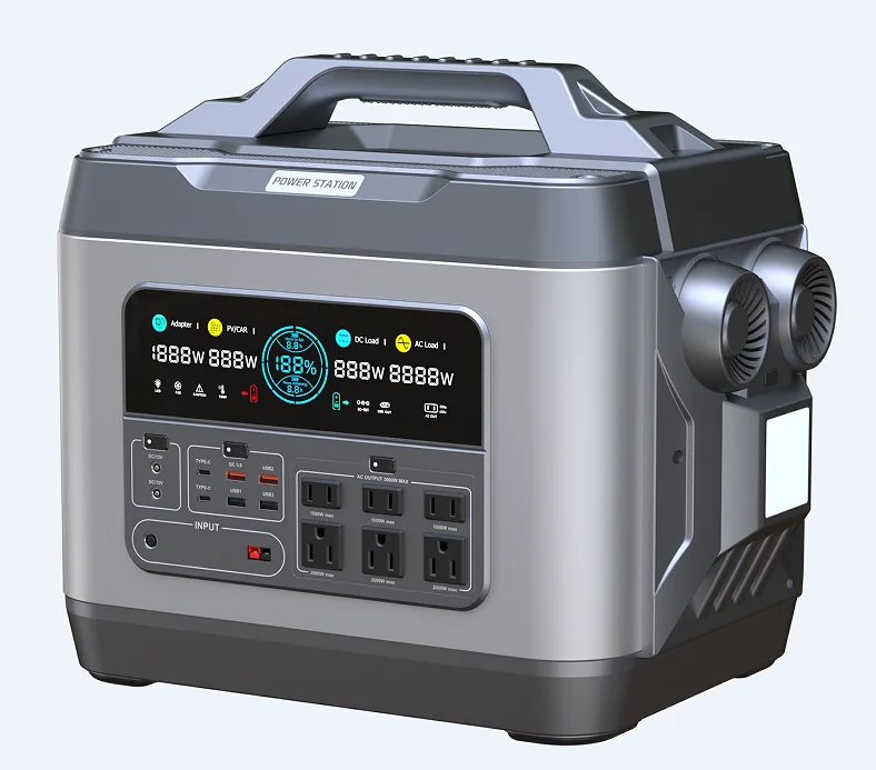 

300W 296Wh (80000MAh) Portable UPS Emergency Solar Portable Power Station