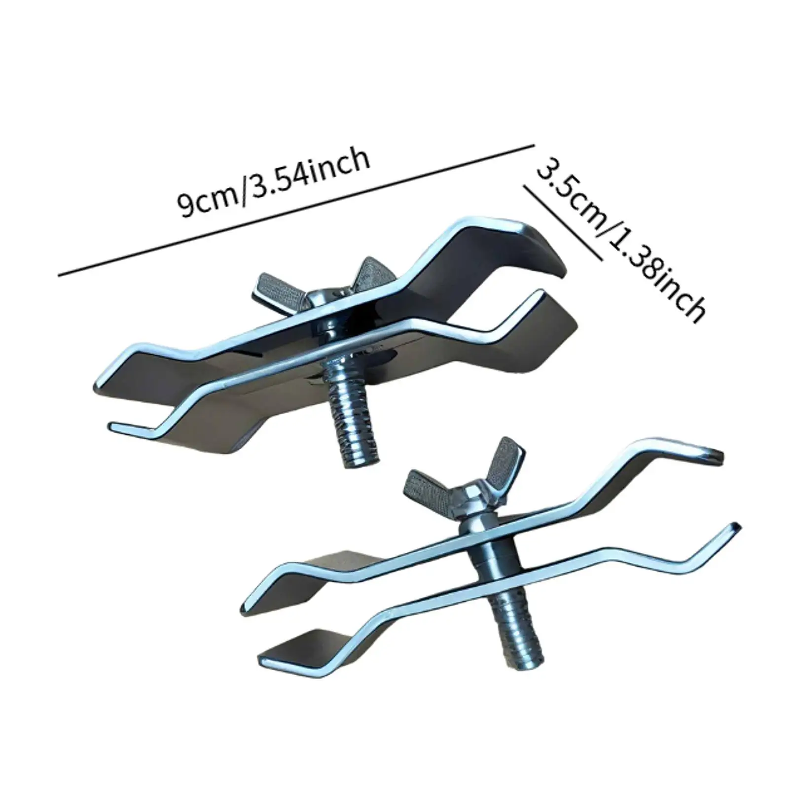 Outdoor Umbrella Clamp Umbrella Holder for Camping Trolley Lawn Deck Railing