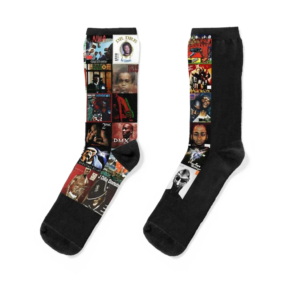 

HIP HOP HISTORY Classic T-Shirt Socks FASHION cycling Stockings man christmas stocking Girl'S Socks Men's