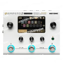 Original Hotone Ampero II Stomp Multi-Effects Pedal  Processor MP-300 EU US adapter