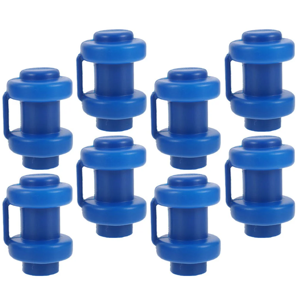 8 Pcs Trampoline Tube Cover Accessory Wear-resistant Parts Replaceable Professional Replacement Small Rod Blue Child
