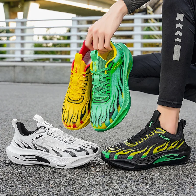 2025 أحذية رياضية رجالية كاجوال قابلة للتنفس أحذية سباق مدرب فاخرة موضة الجري تنيس للرجال