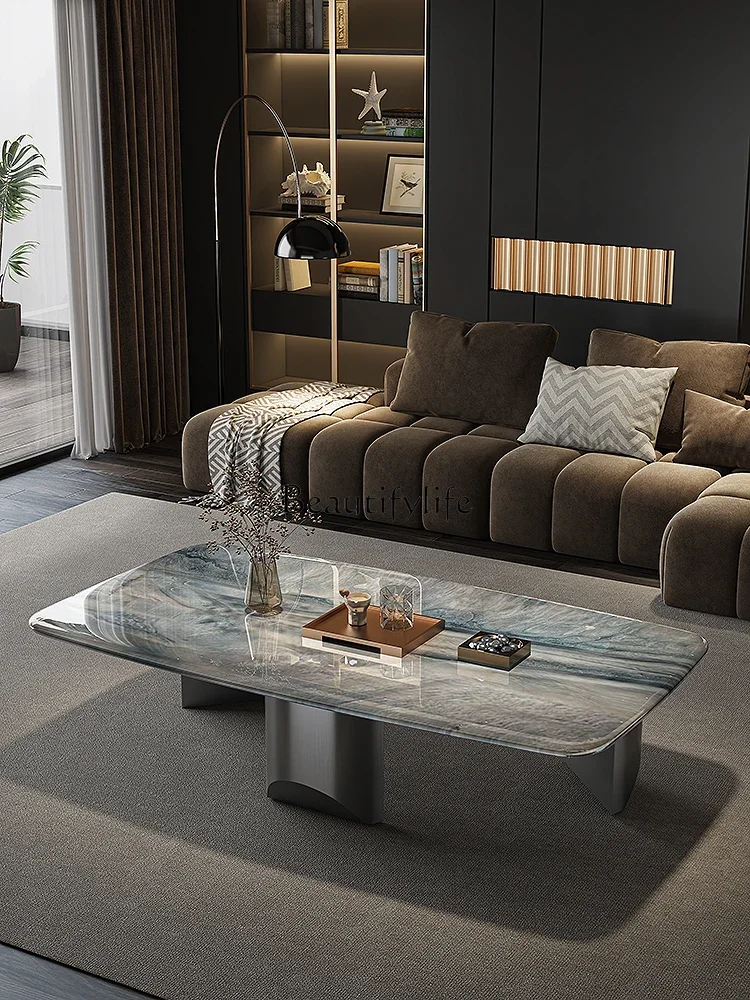 N Minimalist Small Apartment Modern Square Coffee Table Living Room Home Tea Table