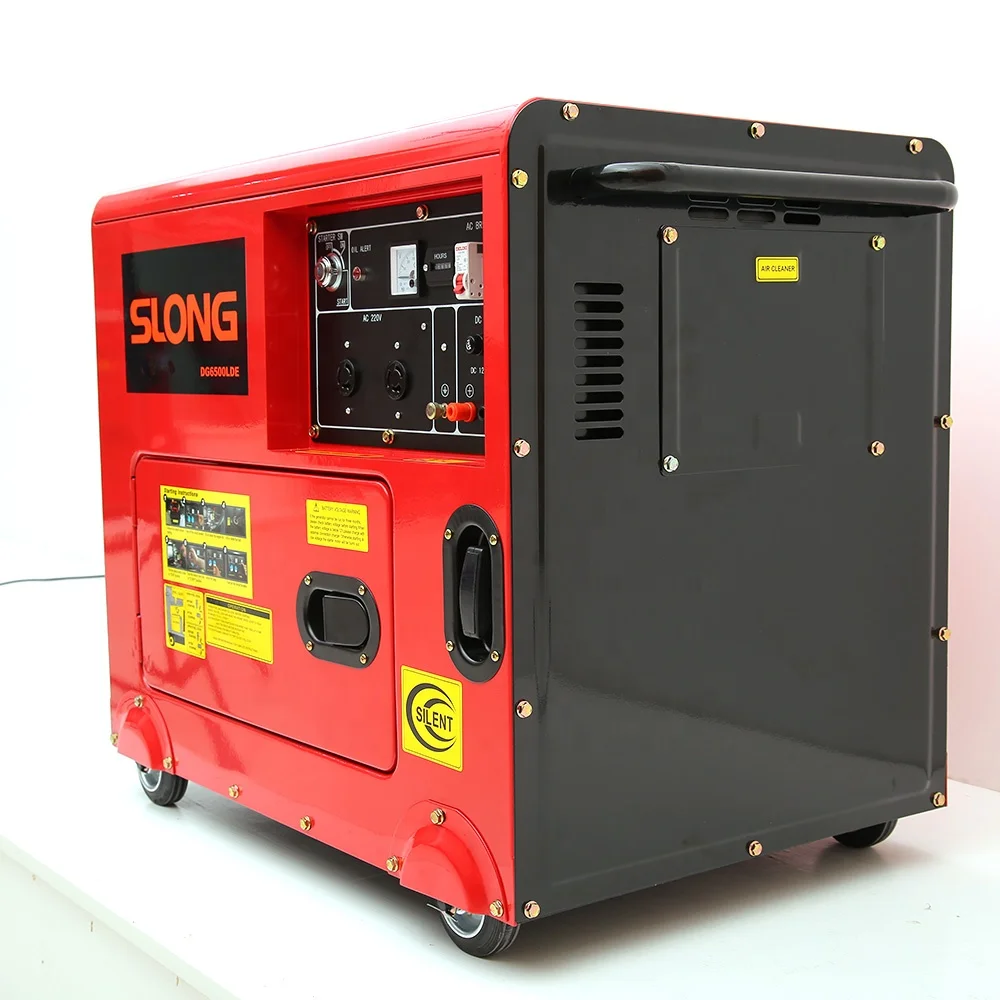 

Electric Start Air cooled silent Dies el Generator 10KW 12Kva