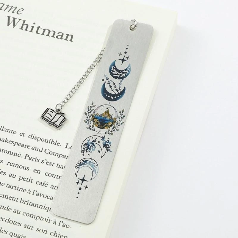 Inspirasional Stainless Steel dengan Aksesori Membaca Rantai