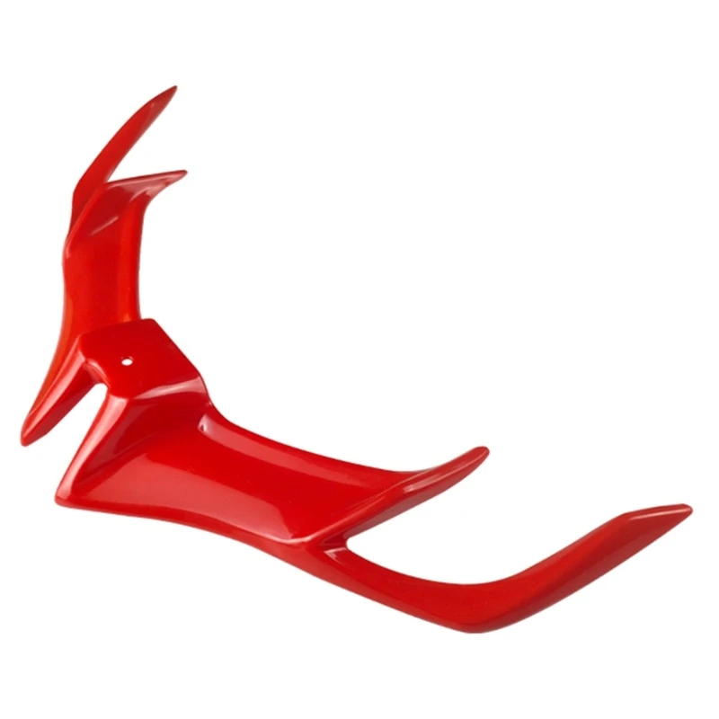 ABS Aerodynamic Winglets Motorcycle Fairing Accessoriy Windshield Lower Wing image 4