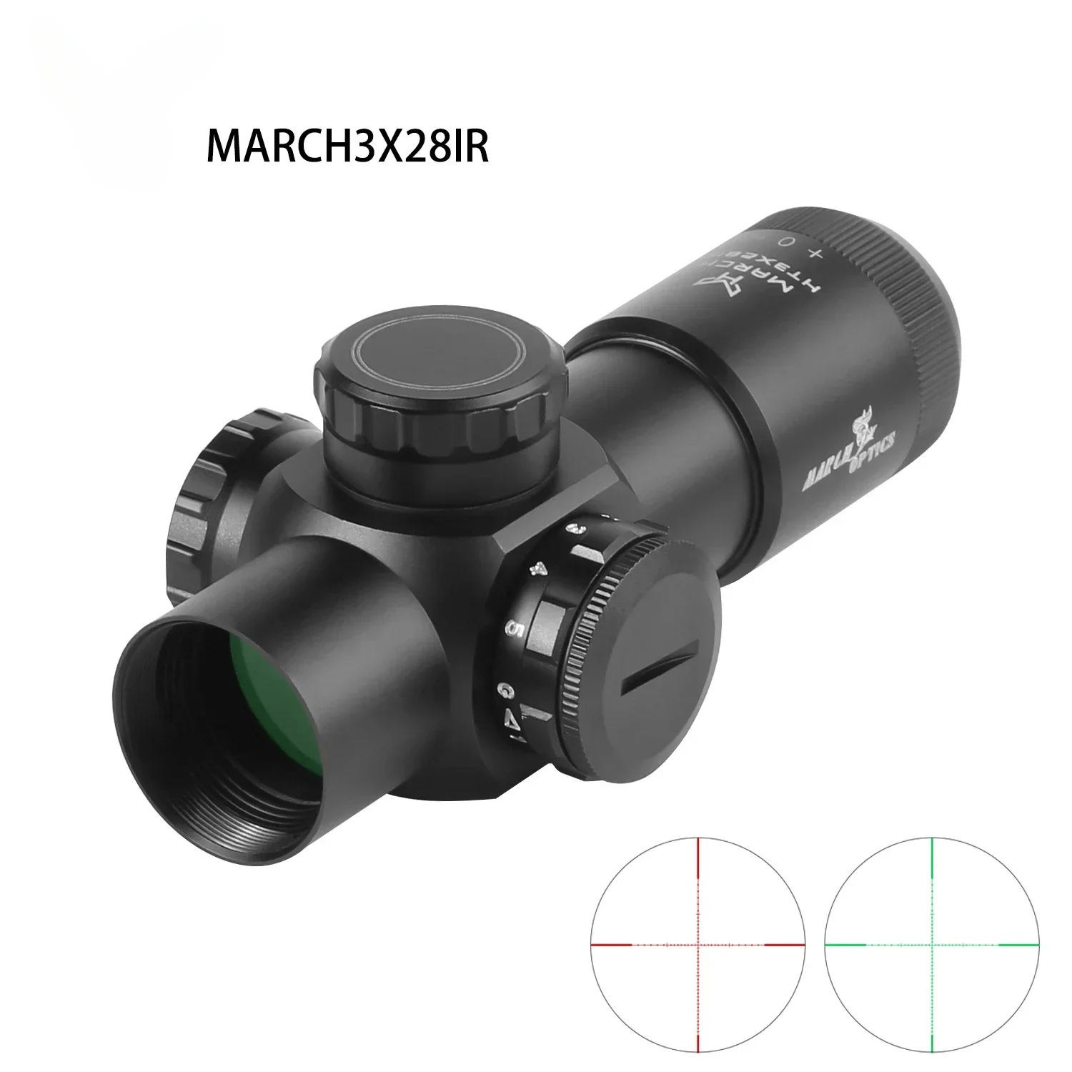 Professional  Tactical Rifle Scope with Airsoft Riflescope for Hunting and Shooting HT 3X28IR