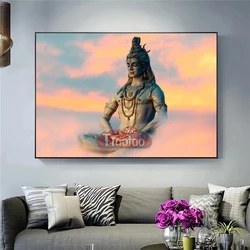 5D Religione Signore Shiva Ritratto Pittura Diamante Arte Della Parete Dei Indui Casa Decorativa Induismo Fai Da Te Punto Croce Mosaico Ricamo