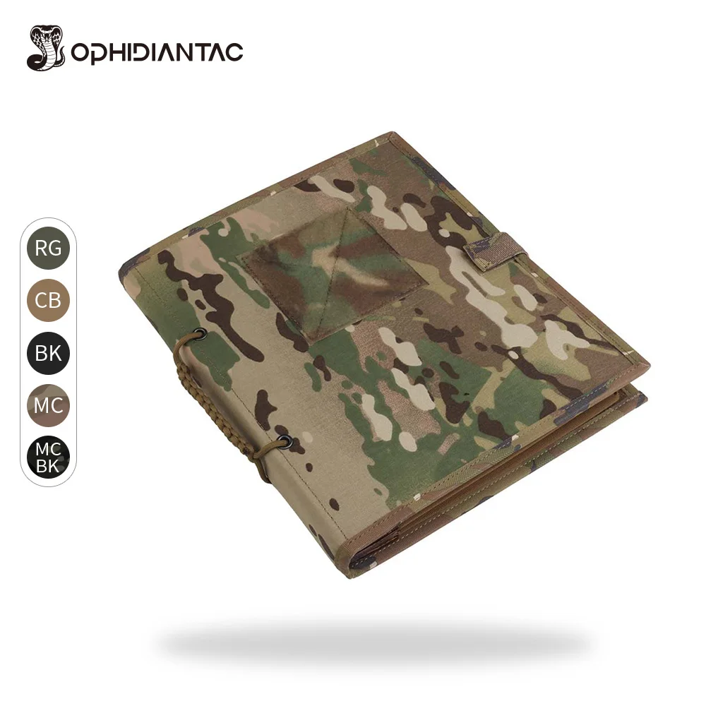 

OPHIDIANTAC 4 Page Magic Armband Storage Book Embroidered Patch Storage Board Badge Collection Book Display