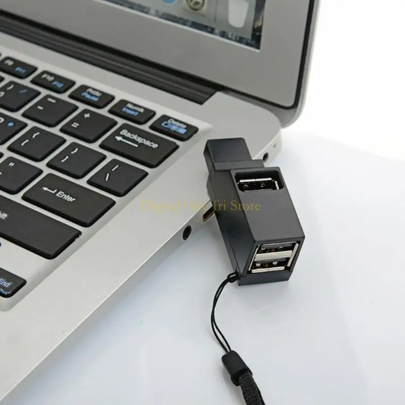 E06D 3 Ports USB Hub محول USB Compact #5