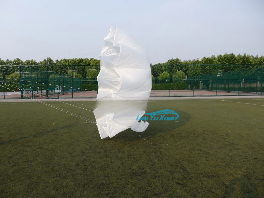 12-15kg UAV parachute with guide umbrella 544 umbrella cloth ultra-thin cloth recycling umbrella postage